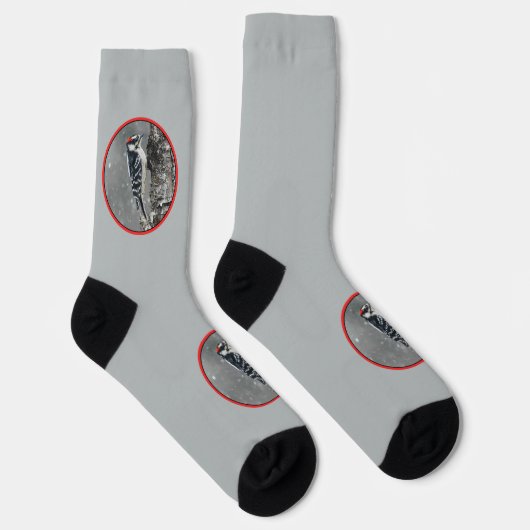 Chaussette Pic Downy en neige - Photo originale (Droite)