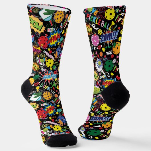 Chaussette 😍Pickle POW! Crew Socks (Angulaire)