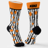 Chaussette Pickleball Dink & Dash Stripes (Angulaire)