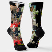 Chaussette Pièce de puzzle personnalisée Vous me complétez ph (Angulaire)