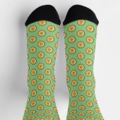 Chaussette Pièce d'or Shamrock irlandaise Lucky Patterned (Haut)