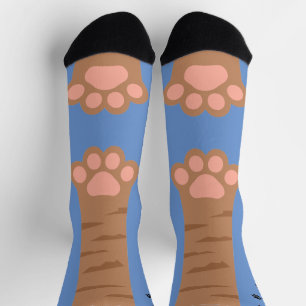 Chaussette pied de chat