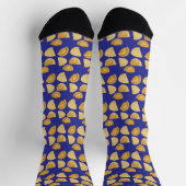 Chaussette Pierogies pour tous Fond Bleu (Haut)