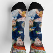 Chaussette Pierre-Auguste Renoir - Deux soeurs sur la terrass (Haut)