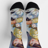 Chaussette Pierre-Auguste Renoir - Enfant avec chat (Haut)