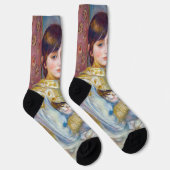 Chaussette Pierre-Auguste Renoir - Enfant avec chat (Droite)