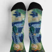 Chaussette Pierre-Auguste Renoir - Une fille avec une canne d (Haut)