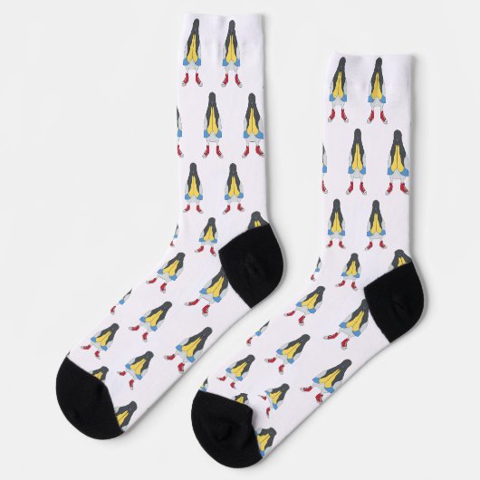 Chaussette Pigeon avec chaussures (Gauche)