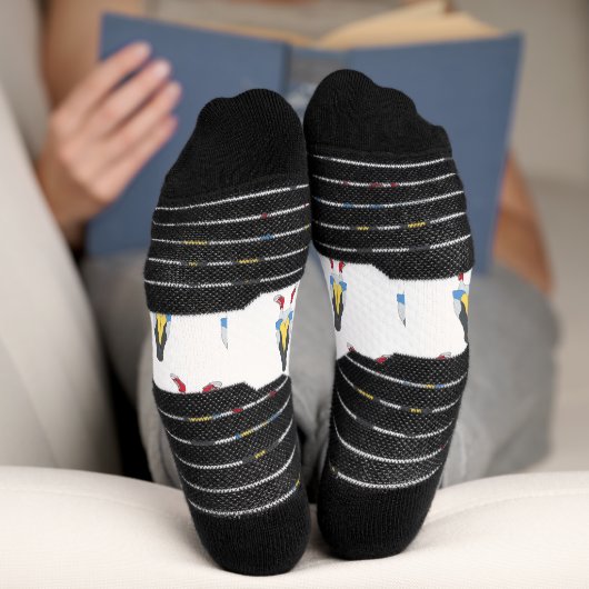 Chaussette Pigeon avec chaussures (Fond)
