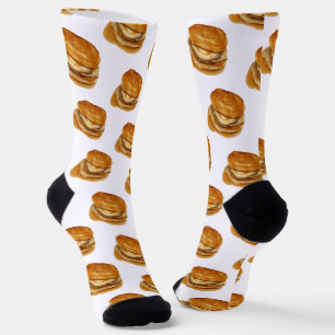 Chaussette Pile de crêpes