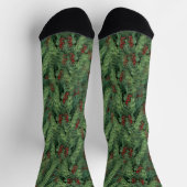 Chaussette Pin Tree avec baies Noël (Haut)