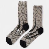 Chaussette Pince léopard (Gauche)