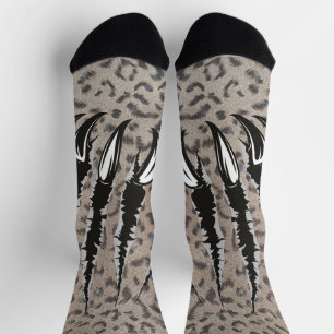 Chaussette Pince léopard