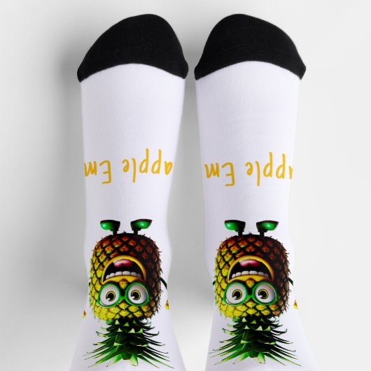 Chaussette Pine O Chaussettes - Pineappy Empire (Haut)