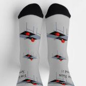 Chaussette Ping Pong Vous Avez Été Servi, Chaussettes D'Équip (Haut)