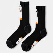Chaussette Pingouin à Cravate de Bow de Kawaii (Gauche)