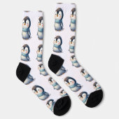 Chaussette Pingouin confortable - Chaussettes d'équipage (Droite)