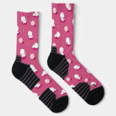 Chaussette Pink Pretty Kitty Motif (Droite)