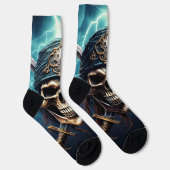 Chaussette Pirate Skull with Swords (Droite)