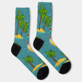 Chaussette Pixel Pina Coladas (Droite)
