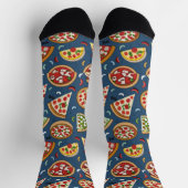 Chaussette Pizza Pattern Unisex Crew Sock (Haut)
