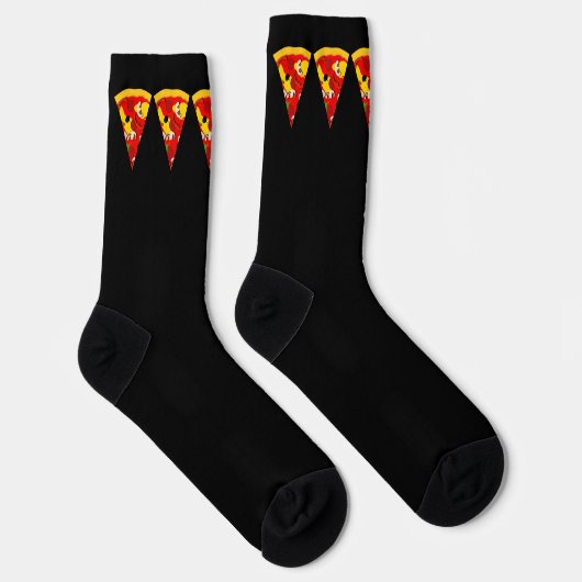 Chaussette Pizza Slices Restauration rapide Lover (Droite)