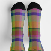 Chaussette Plaid Décoratif (Haut)