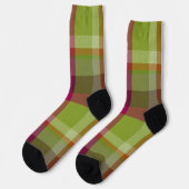 Chaussette Plaid Décoratif (Gauche)