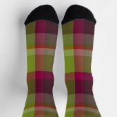 Chaussette Plaid Décoratif (Haut)