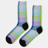 Chaussette Plaid Décoratif (Gauche)