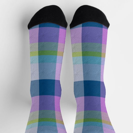 Chaussette Plaid Décoratif (Haut)
