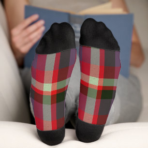 Chaussette Plaid décoratif
