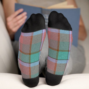 Chaussette Plaid Décoratif
