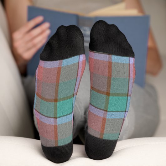 Chaussette  Plaid Décoratif  (Fond)