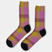 Chaussette Plaid Décoratif (Gauche)