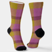 Chaussette Plaid Décoratif (Angulaire)