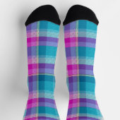 Chaussette Plaid Décoratif (Haut)