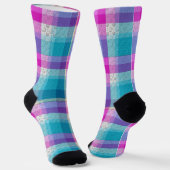 Chaussette Plaid Décoratif (Angulaire)