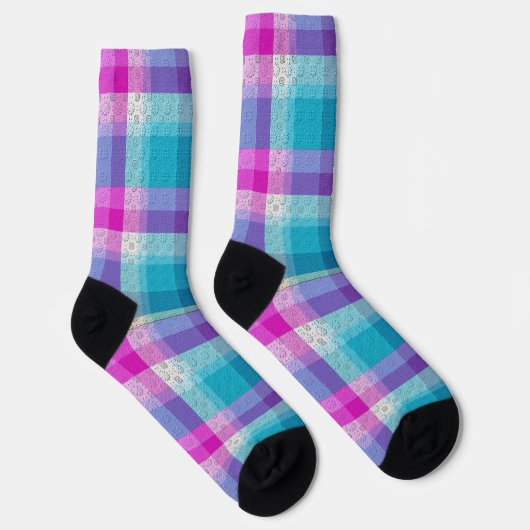 Chaussette Plaid Décoratif (Droite)