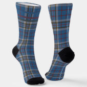 Chaussette Plaid Rustic Checkered Thompson Tartan (Angulaire)