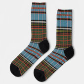 Chaussette Plaid Rustique Élégant Tartan (Gauche)