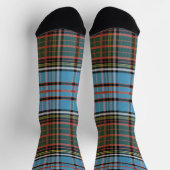 Chaussette Plaid Rustique Élégant Tartan (Haut)