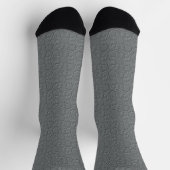 Chaussette Plain Color With Added Design Crew Socks (Haut)
