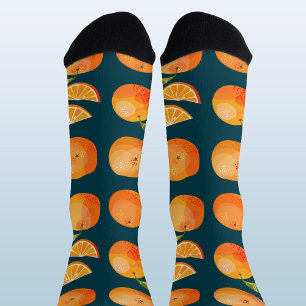 Chaussette Plaisir aux fruits d'orange d'agrumes