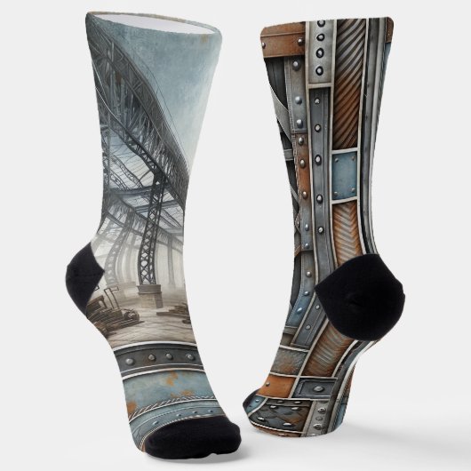 Chaussette Plan directeur - Décor de l'architecte (Angulaire)