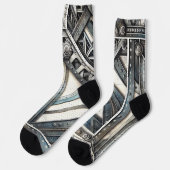 Chaussette Plan directeur - Décor de l'architecte (Gauche)