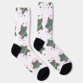 Chaussette Planète Étoile Pastèque (Droite)