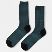 Chaussette Plaqué noir et Turquoise (Gauche)