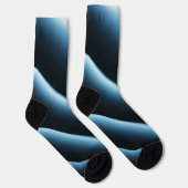 Chaussette Plaques bleues abstract (Droite)