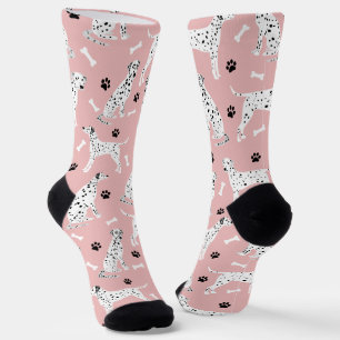 Chaussette Plaques dalmatiennes et soies osseuses